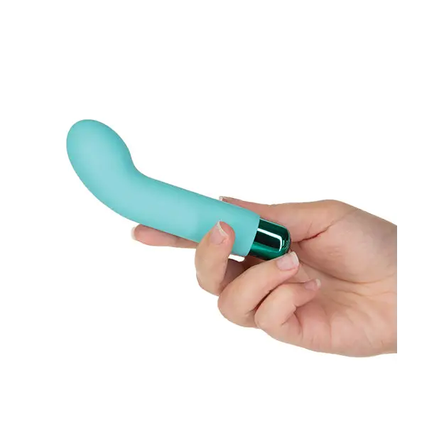 Sara's Spot Rechargeable Bullet w/G Spot Sleeve, 10 Functions Teal