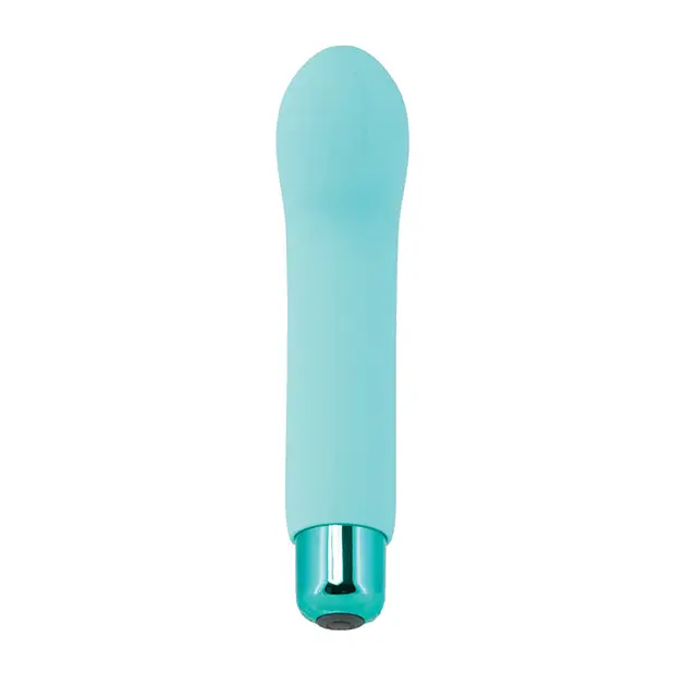 Sara's Spot Rechargeable Bullet w/G Spot Sleeve, 10 Functions Teal