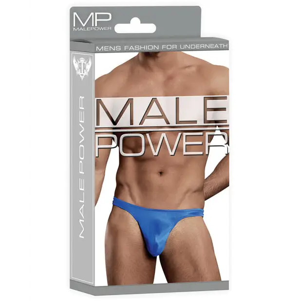 Satin Bong Thong Blue S/M