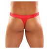 Satin Bong Thong Red S/M