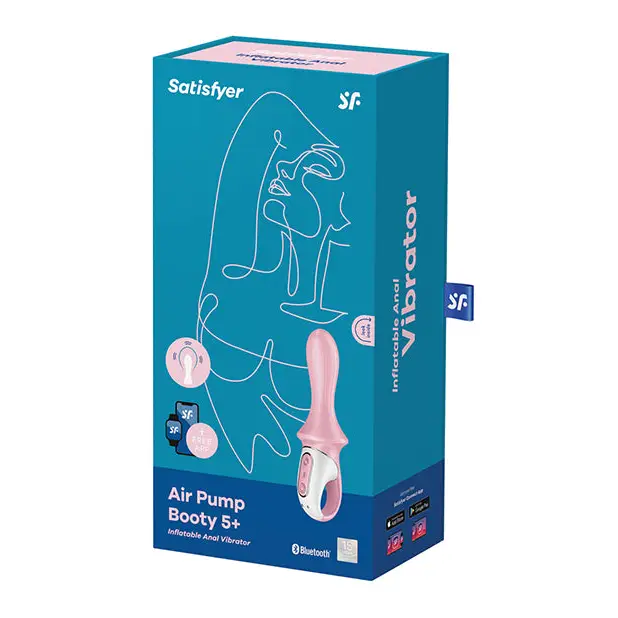 Satisfyer Air Pump Booty 5 + - Red - Anal Products