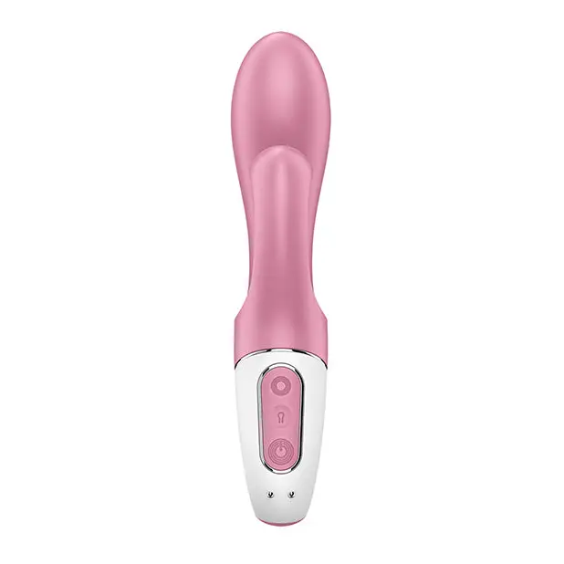 Satisfyer Air Pump Bunny 2 - Light Red - Vibrators