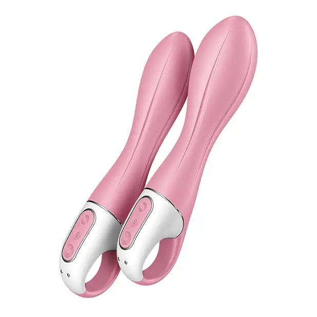 Satisfyer Air Pump Vibrator 2 - Light Red - Vibrators