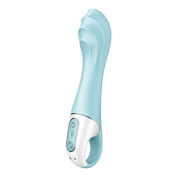 Satisfyer Air Pump Vibrator 5 + - Blue - Vibrators