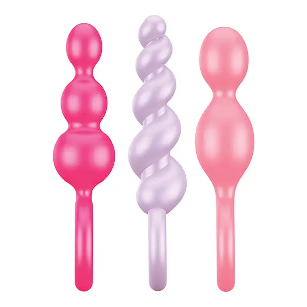 Satisfyer Booty Call Plugs - Asst. Colors - Anal Products