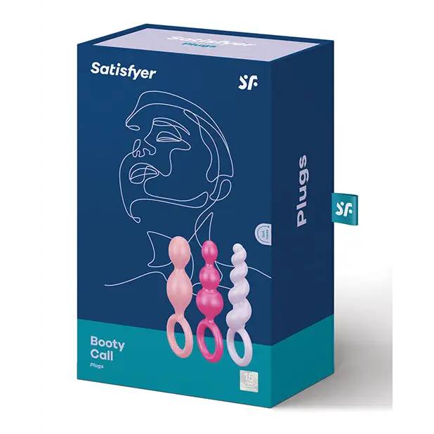 Satisfyer Booty Call Plugs - Asst. Colors - Anal Products