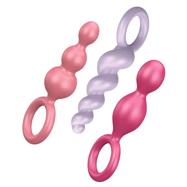 Satisfyer Booty Call Plugs - Asst. Colors - Anal Products