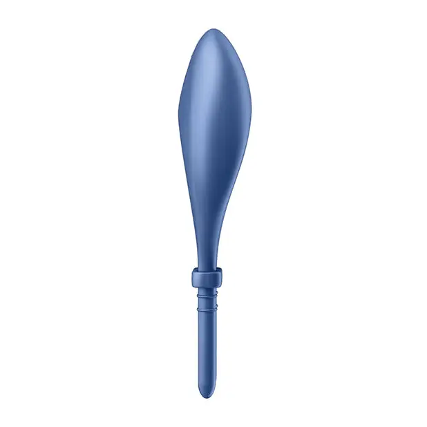 Satisfyer Bullseye Ring Vibrator - Blue - Penis Enhancement