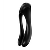 Satisfyer Candy Cane Finger Vibrator, Black