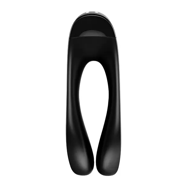Satisfyer Candy Cane Finger Vibrator, Black