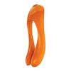 Satisfyer Candy Cane Finger Vibrator, Orange