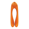 Satisfyer Candy Cane Finger Vibrator, Orange