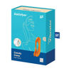 Satisfyer Candy Cane Finger Vibrator, Orange