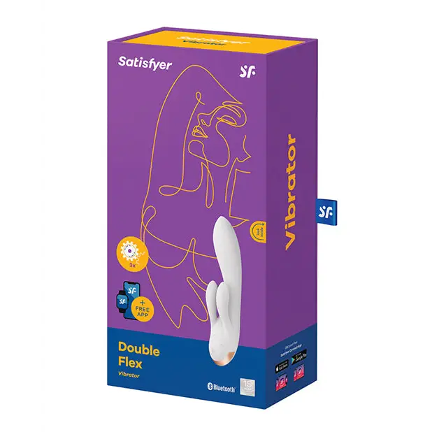 Satisfyer Double Flex - White - Vibrators