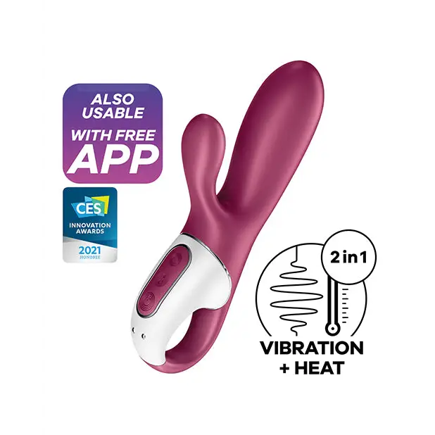 Satisfyer Hot Bunny - Berry - Stimulators