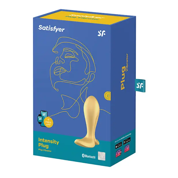 Satisfyer Intensity Plug - Gold - Anal Products