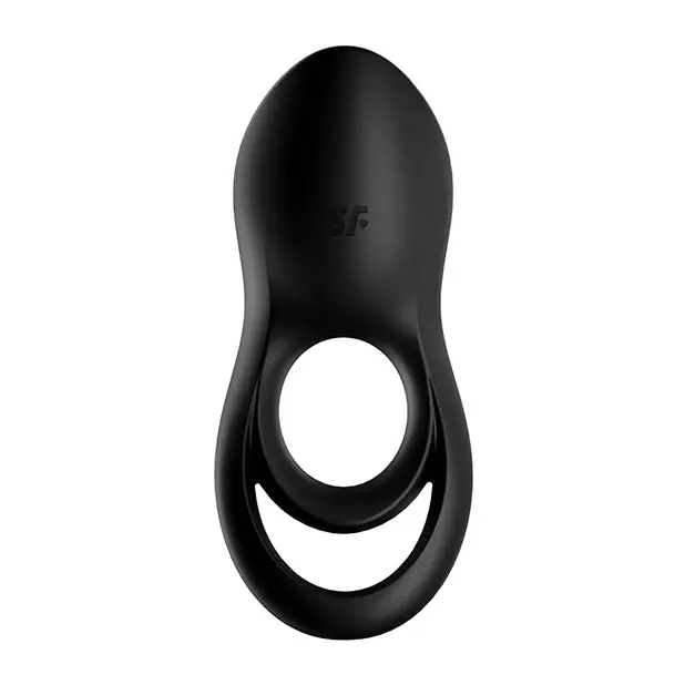 Satisfyer Legendary Duo Ring Vibrator - Black - Penis Enhancement