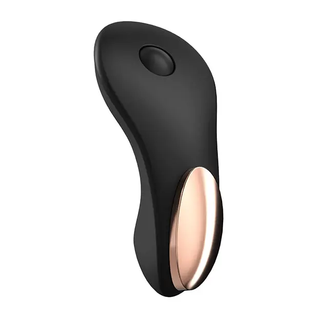 Satisfyer Little Secret Panty Vibrator - Black - Stimulators