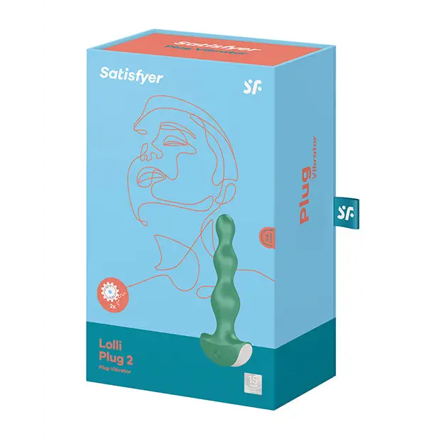 Satisfyer Lolli Plug 2 - Green - Anal Products