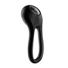 Satisfyer Majestic Duo Ring Vibrator - Black - Penis Enhancement