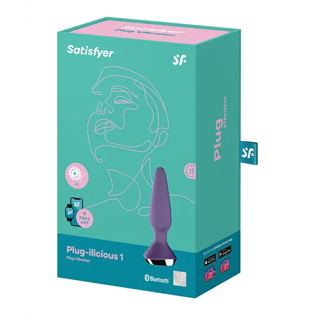 Satisfyer Plug-ilicious 1 - Purple - Anal Products