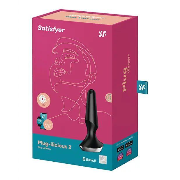 Satisfyer Plug-ilicious 2 - Black - Anal Products