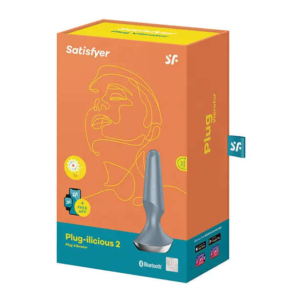Satisfyer Plug-ilicious 2 - Ice Blue - Anal Products