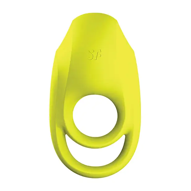 Satisfyer Spectacular Duo Ring Vibrator - Lime Green - Penis Enhancement