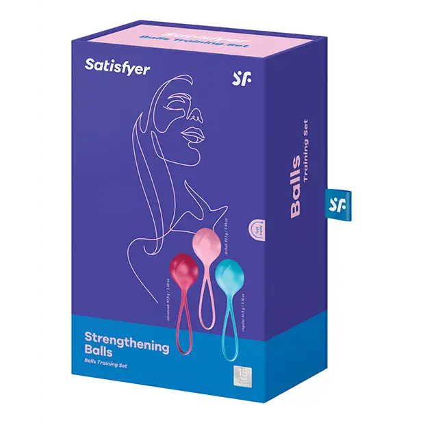 Satisfyer Strengthening Balls Training Set - Asst. Set of 3 - Sexual Enhancers