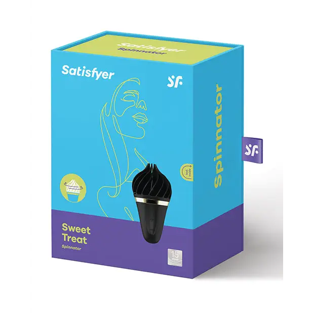 Satisfyer Sweet Treat - Black/Gold - Stimulators