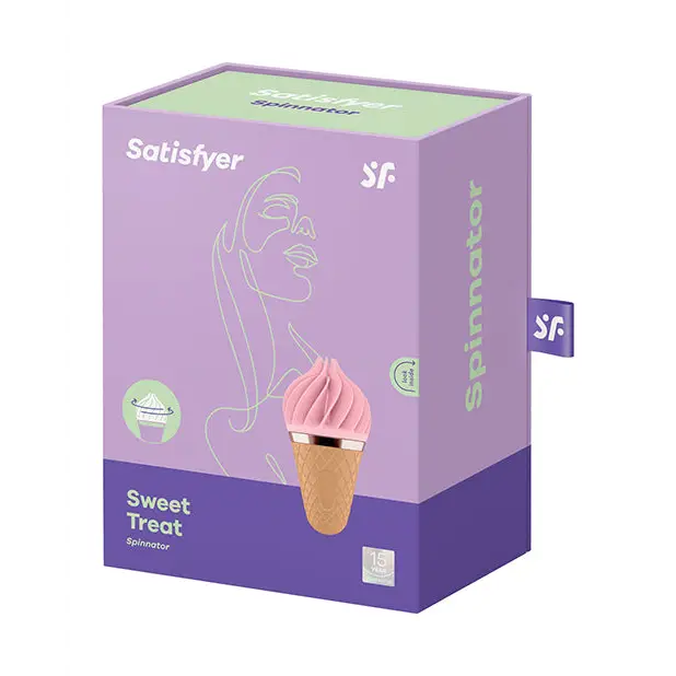 Satisfyer Sweet Treat - Pink/Brown - Stimulators