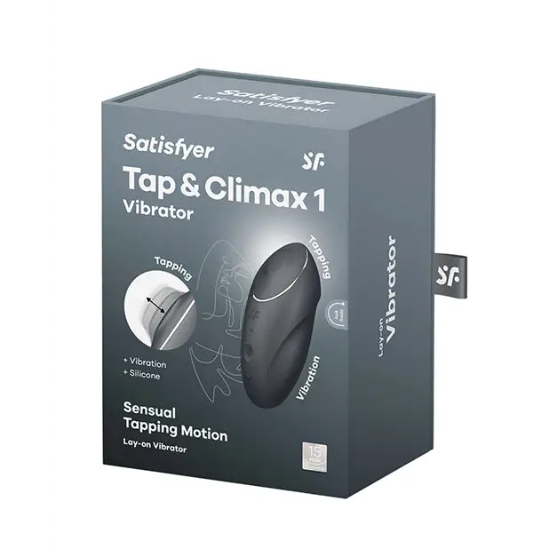 Satisfyer Tap & Climax 1 - Grey - Stimulators