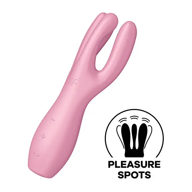 Satisfyer Threesome 3 - Pink - Vibrators