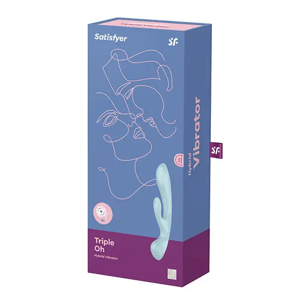 Satisfyer Triple Oh - Light Blue - Vibrators