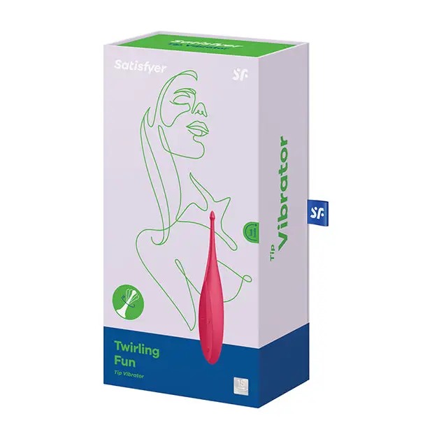 Satisfyer Twirling Fun - Poppy Red - Stimulators