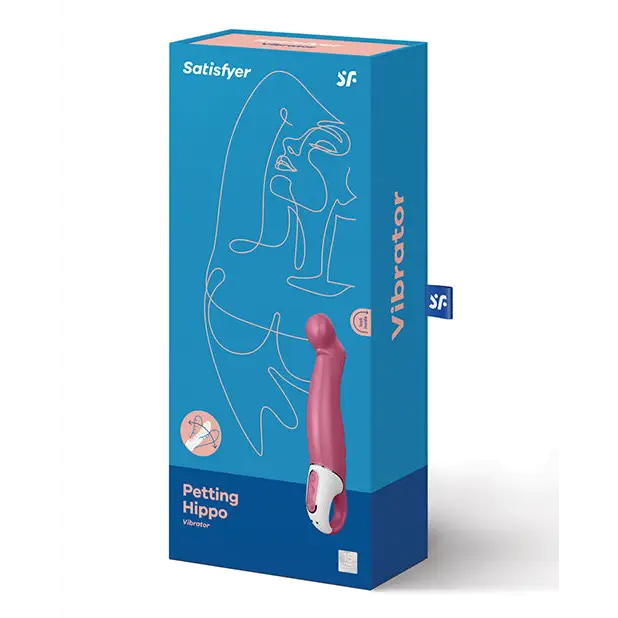 Satisfyer Vibes Petting Hippo - Fuchsia - Vibrators