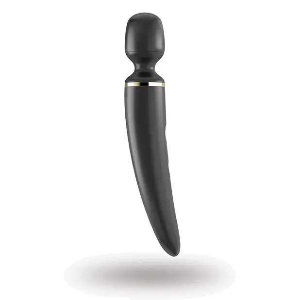 Satisfyer Wand-er Woman - Black/Gold - Massage Products