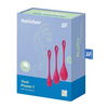 Satisfyer Yoni Power 1 Balls Training Set - Red - Sexual Enhancers