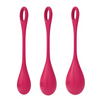 Satisfyer Yoni Power 1 Balls Training Set - Red - Sexual Enhancers