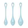 Satisfyer Yoni Power 2 Balls Training Set - Light Blue - Sexual Enhancers