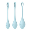 Satisfyer Yoni Power 2 Balls Training Set - Light Blue - Sexual Enhancers