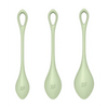 Satisfyer Yoni Power 2 Balls Training Set - Light Green - Sexual Enhancers