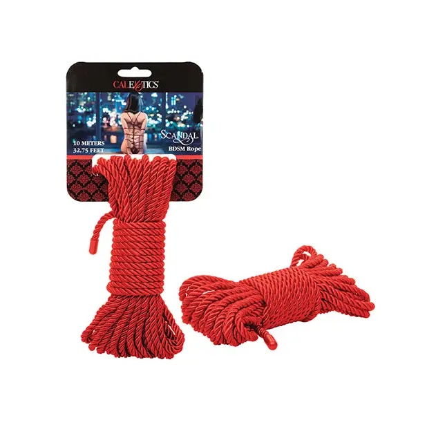 Scandal BDSM Rope, 10m Red