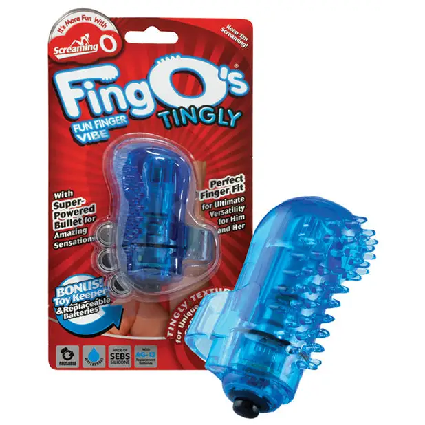 Screaming O FingO’s - Tingly Blue - Stimulators