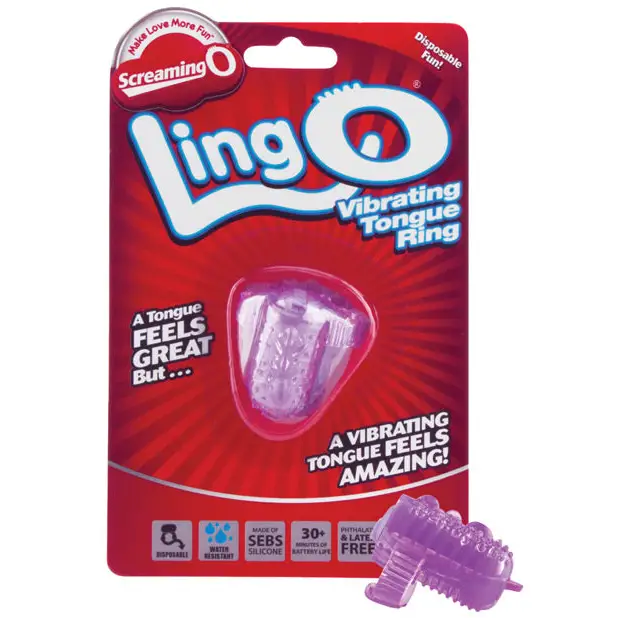 Screaming O LingO Vibrating Tongue Ring - Stimulators