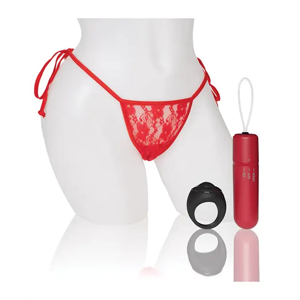 Screaming O My Secret 4T Panty Vibe w/Remote, Red