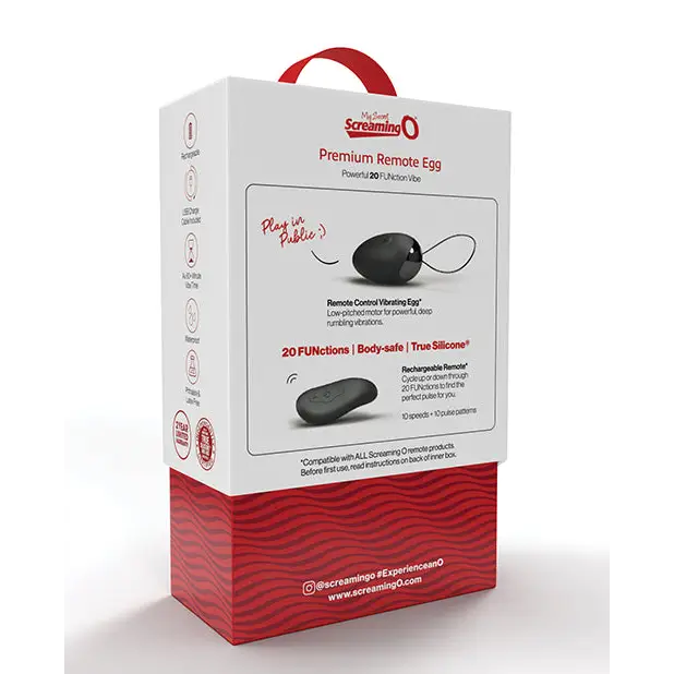 Screaming O Premium Remote Egg - Stimulators