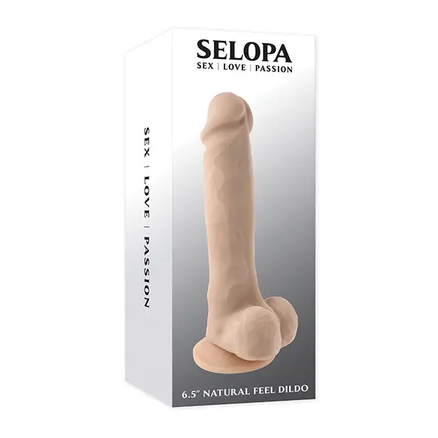 Selopa 6.5 & Natural Feel Dildo - Light