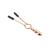 Selopa Beaded Nipple Clamps - Rose Gold