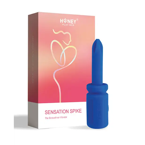 Sensation Spike the Screwdriver Vibrator - Blue